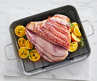 Orange Glazed Ham Recipe, GreenPan