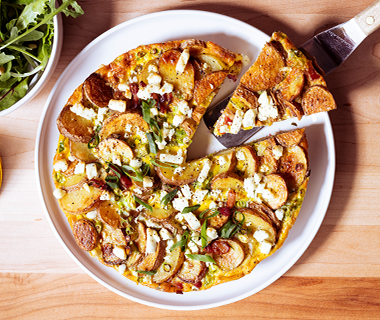 Summer Skillet Frittata Recipe, GreenPan