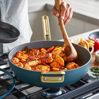 Stanley Tucci™ Ceramic Nonstick 6.5-Quart Essential Stanley Pan | Venetian Teal