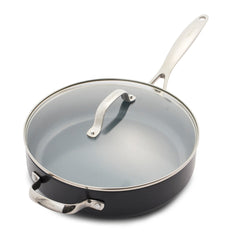 Valencia Pro Ceramic Nonstick 4.5-Quart Sauté Pan with Lid