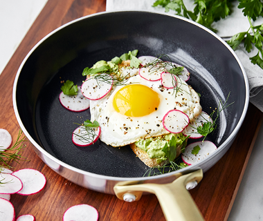 Avocado Toast with Fried Egg