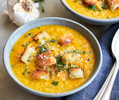 Vegan Broccoli "Cheddar" Soup