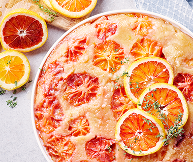 Blood Orange Upside Down Cake