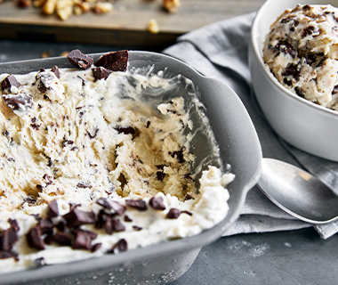 No-Churn Mint Chocolate Chip Ice Cream