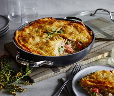 Skillet Chicken Pot Pie