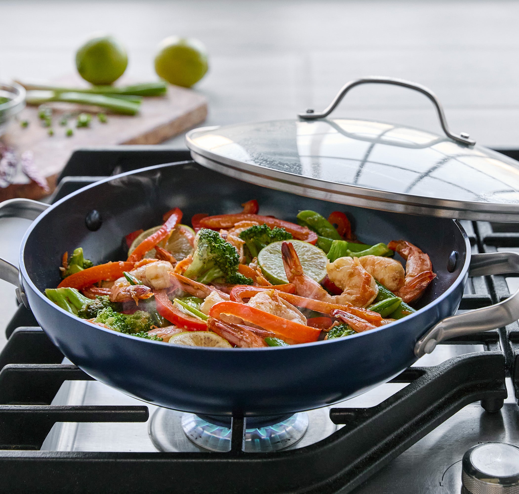 Garlic Shrimp Stir Fry