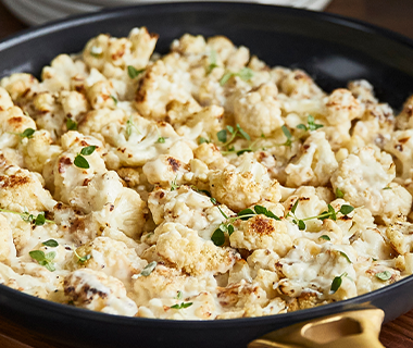 Gruyère and Cauliflower Gratin