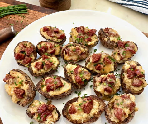 Air Fryer Loaded Potato Bites