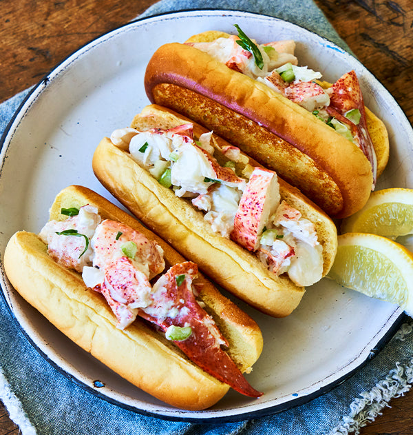 Lobster Rolls with Homemade Potato Chips