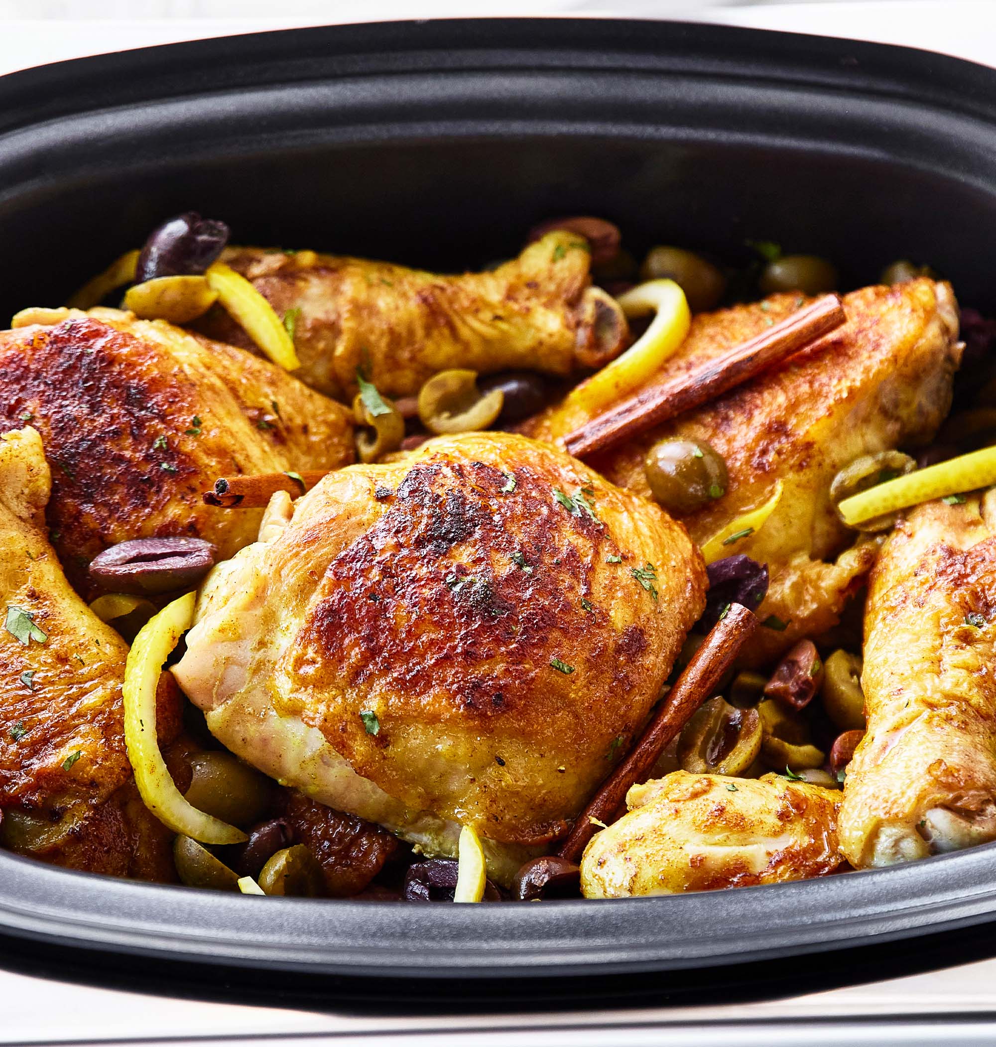 Moroccan Chicken with Olives and Lemon