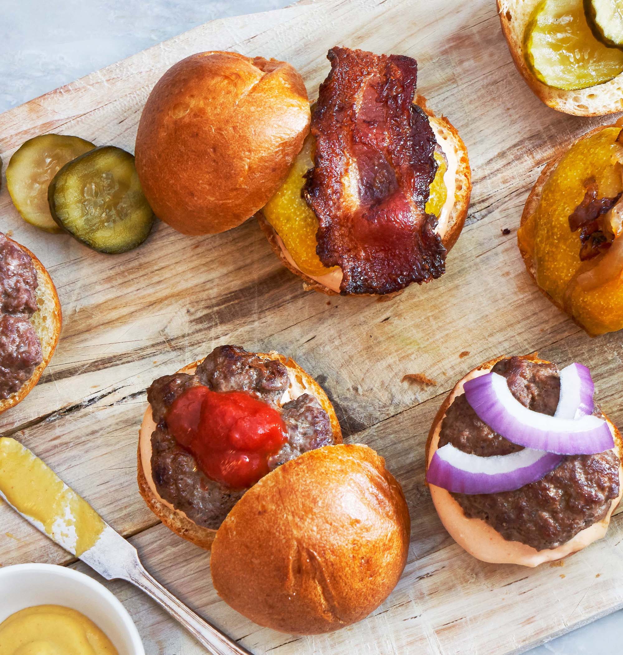 Simple Skillet Sliders