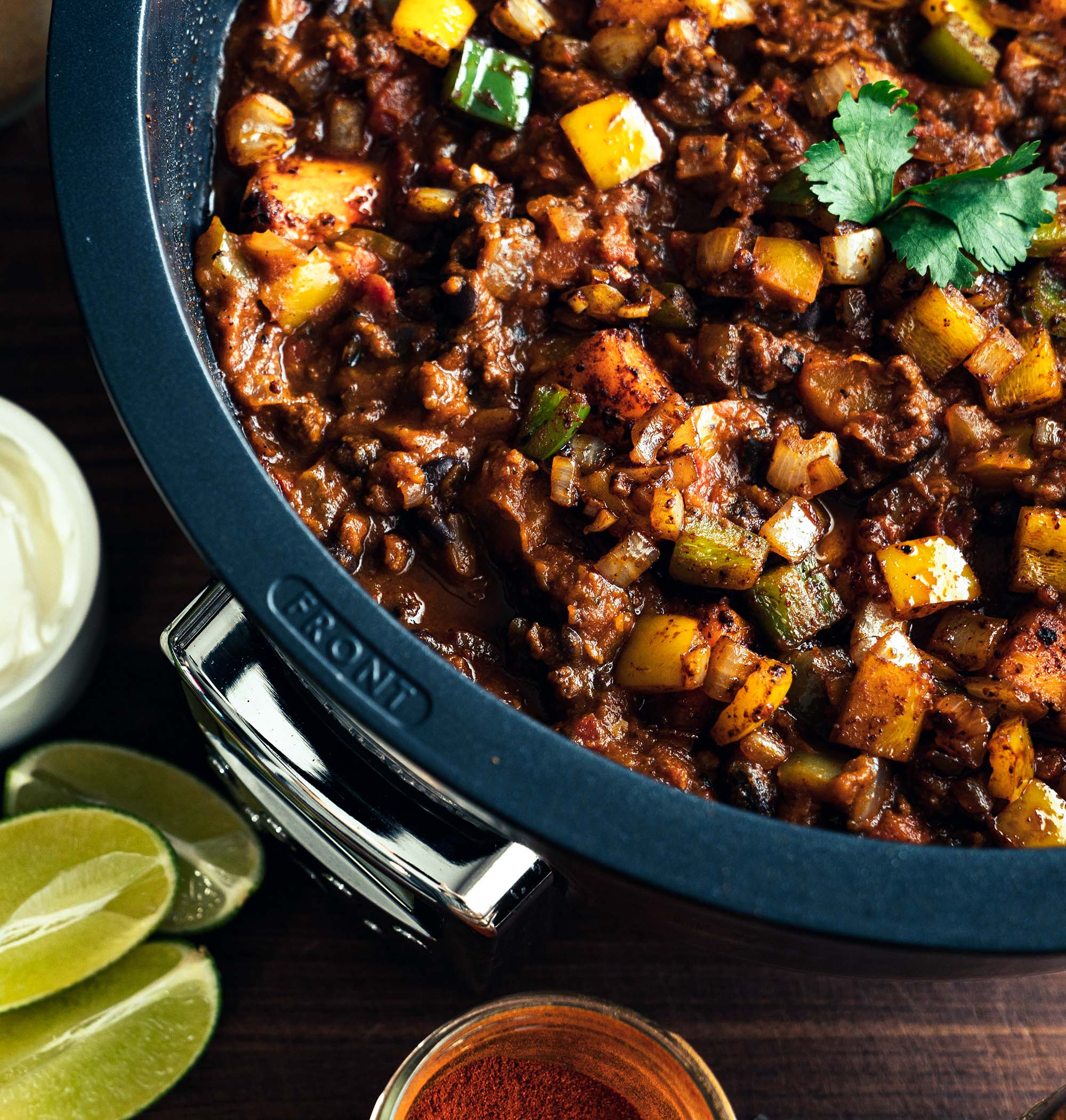 Pumpkin and Squash Beef Chili