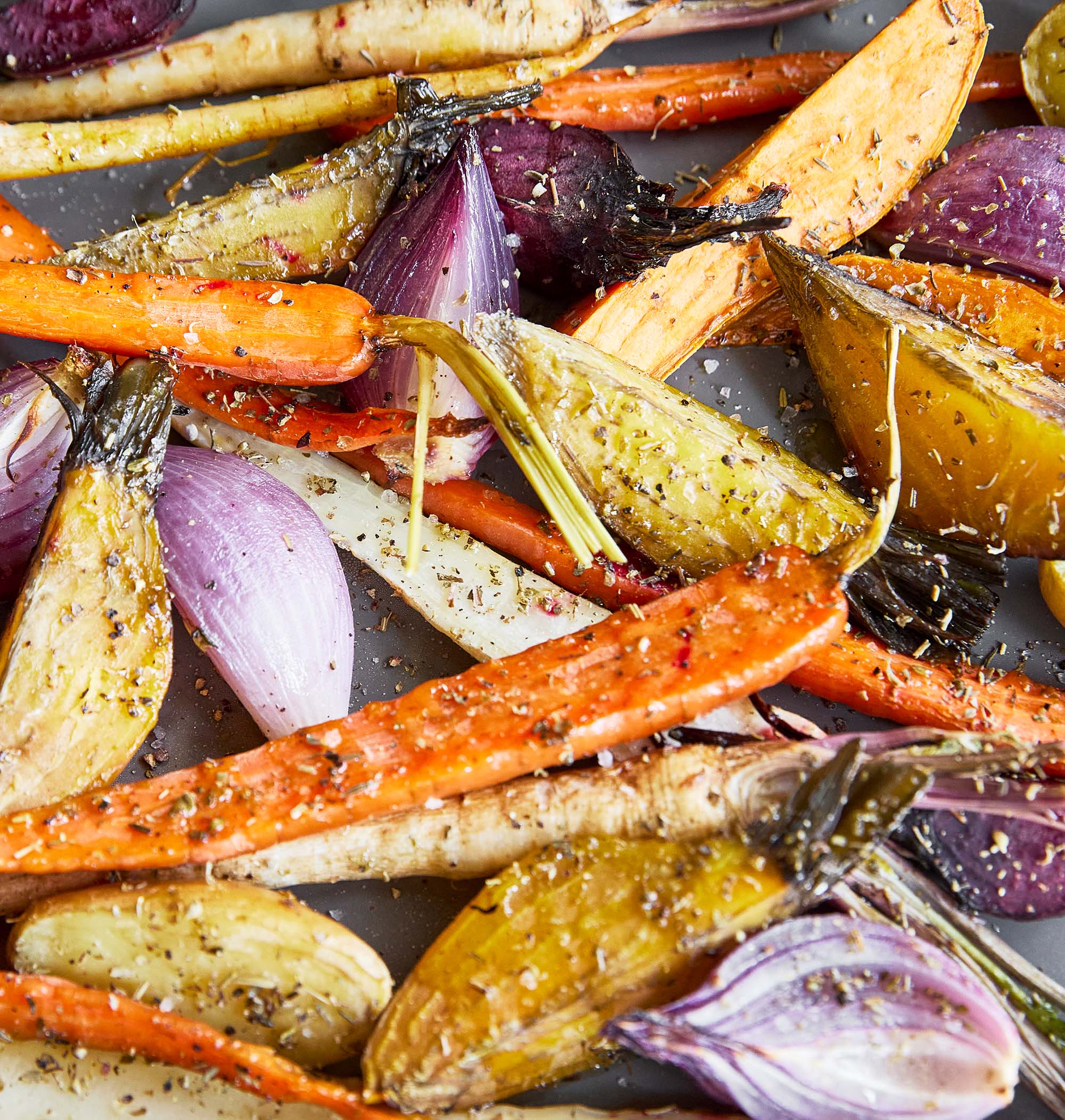 Sheet-Pan Roasted Root Veggies