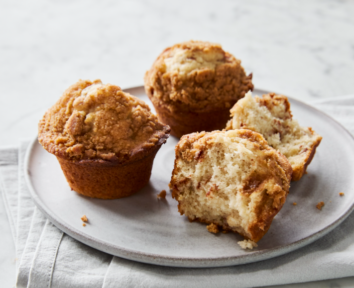 Cinnamon Streusel Muffins