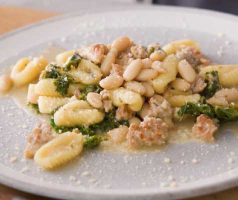 Cavatelli with White Beans