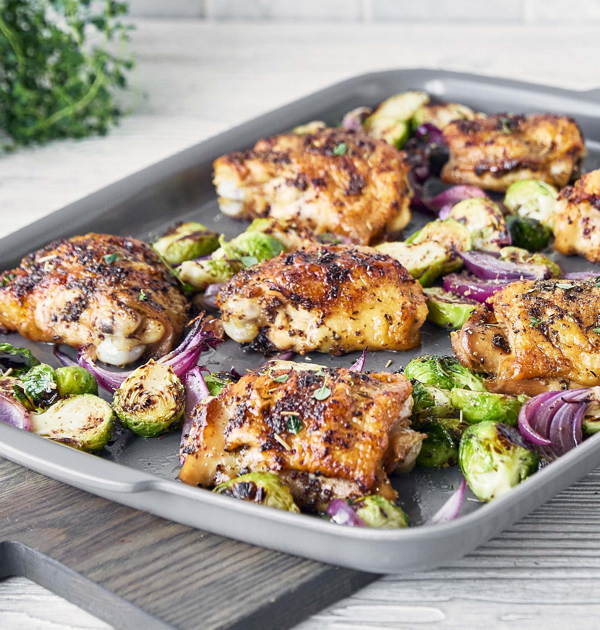 Sheet Pan Chicken Thighs