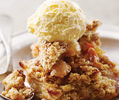 Skillet Apple Crumble 