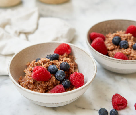 Mocha Slow Cooked Overnight Oatmeal