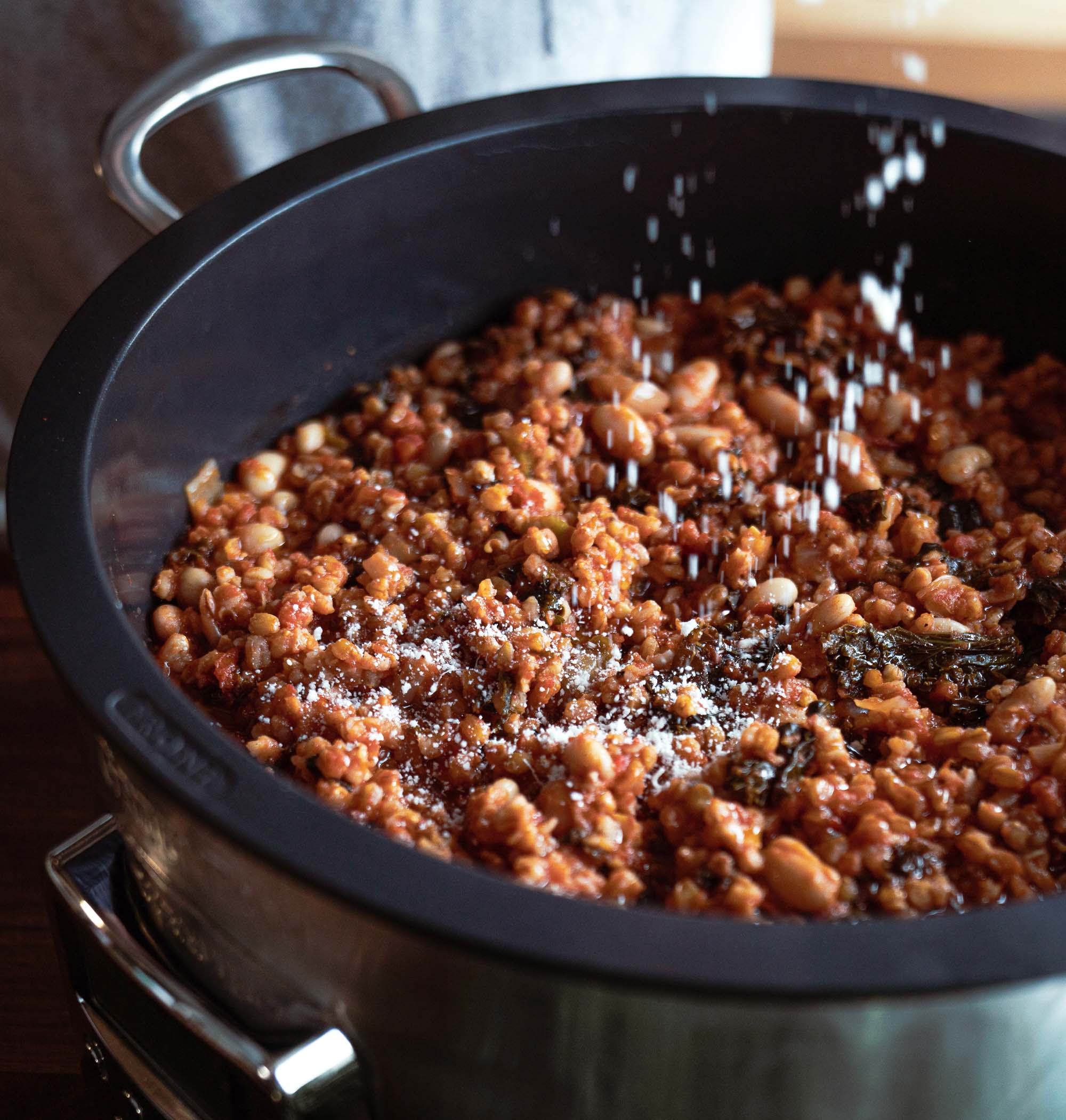 Tomato and Parmesan Farro