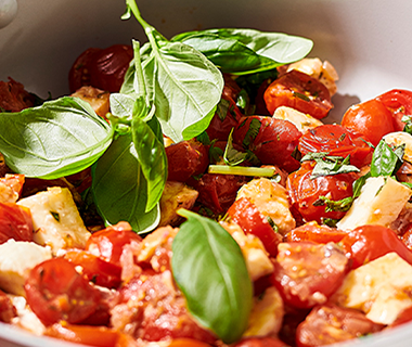 Cherry Tomato and Mozzarella Salad