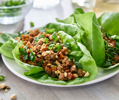 Asian Chicken Lettuce Wraps