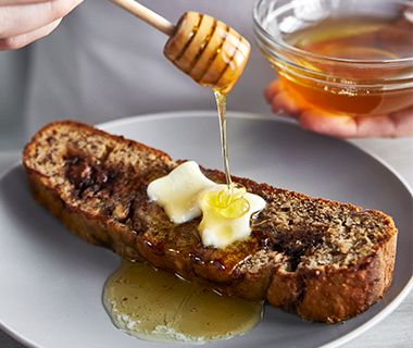 Chocolate Hazelnut Banana Bread