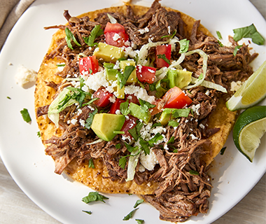 Beef Tostadas