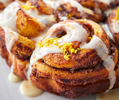 Cinnamon Orange Rolls