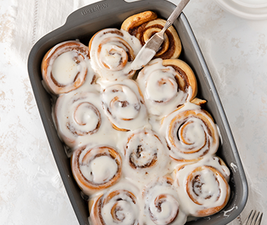 Cinnamon Rolls with Cream Cheese Icing