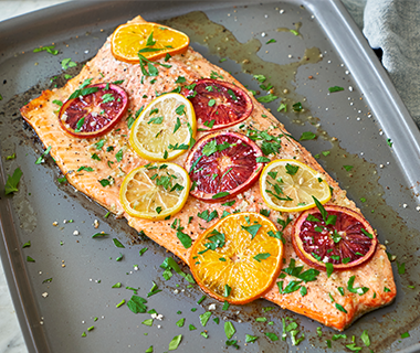 Roated Salmon Recipe | Citrus | © GreenPan Official Store | The ...