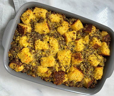 Cornbread and Sausage Dressing