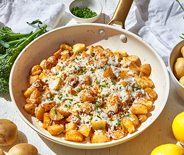 Cheesy Breakfast Potatoes