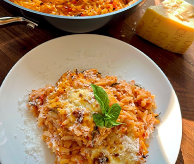 Creamy Tomato Orzo