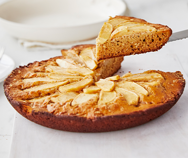 Apple and Almond Ricotta Cake