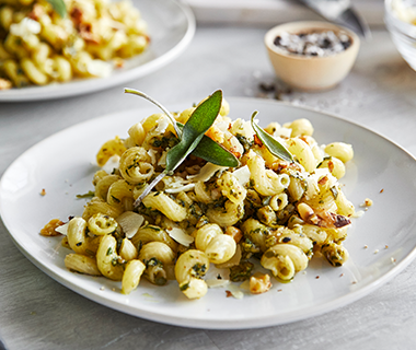 Sage and Walnut Pesto Pasta