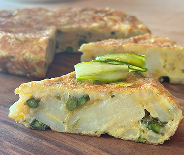 Asparagus Tortilla Española