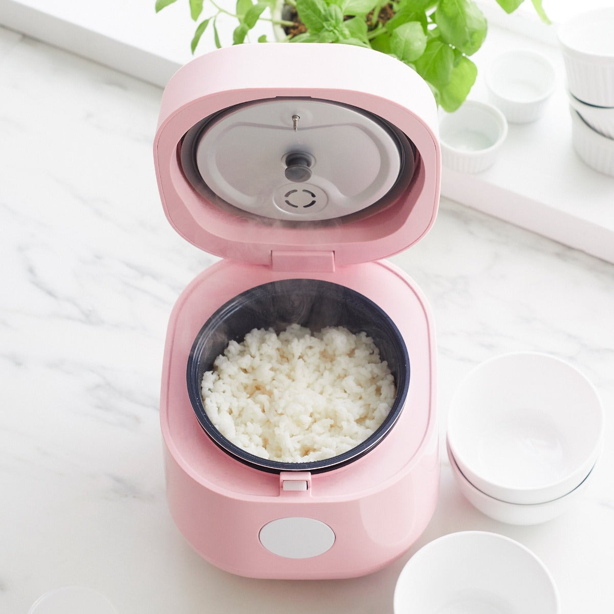 Pink Mini Rice Cooker
