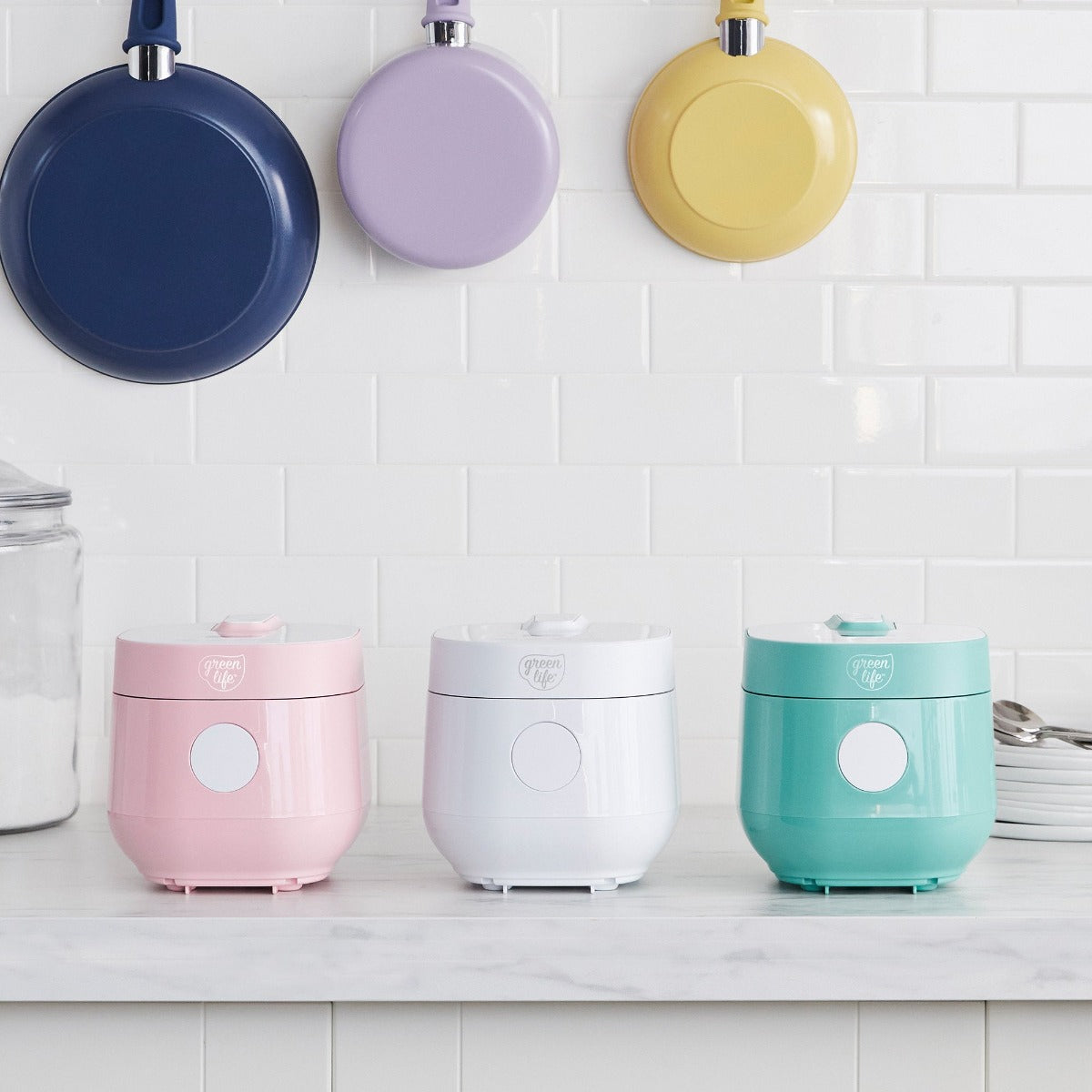 GreenLife Rice Cooker | Pink