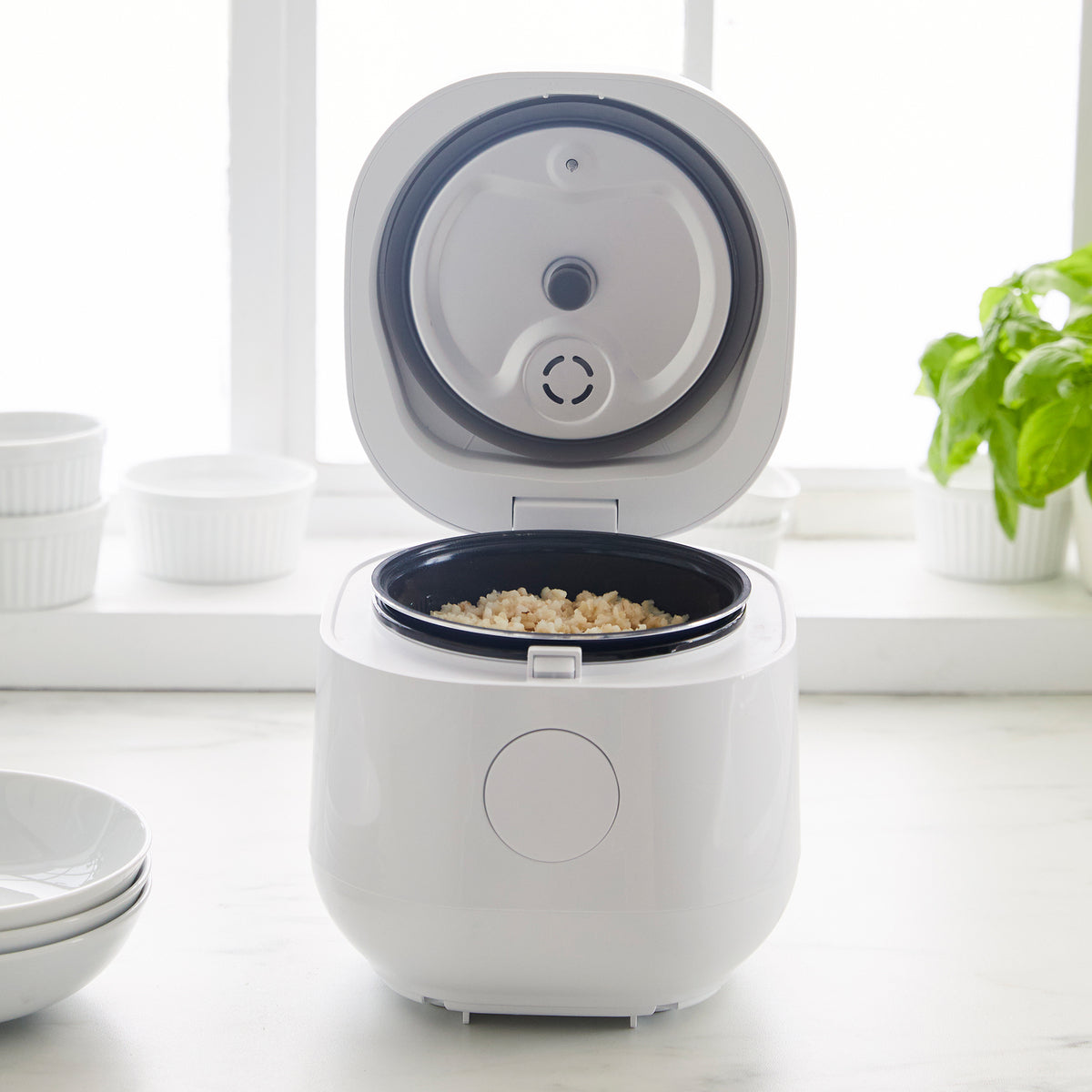 GreenLife Rice & Grains Cooker | White