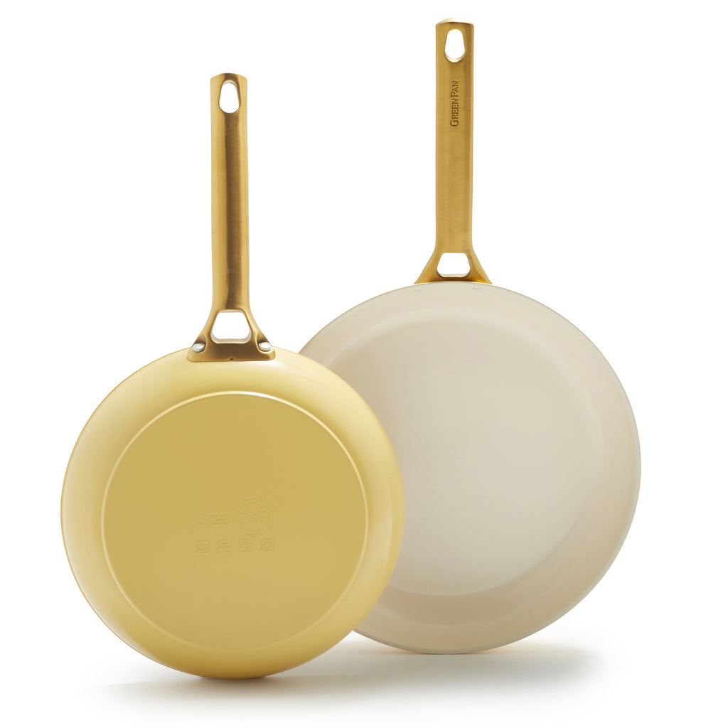 Gold handle 8 and 11 Frying Pan Combo Editions