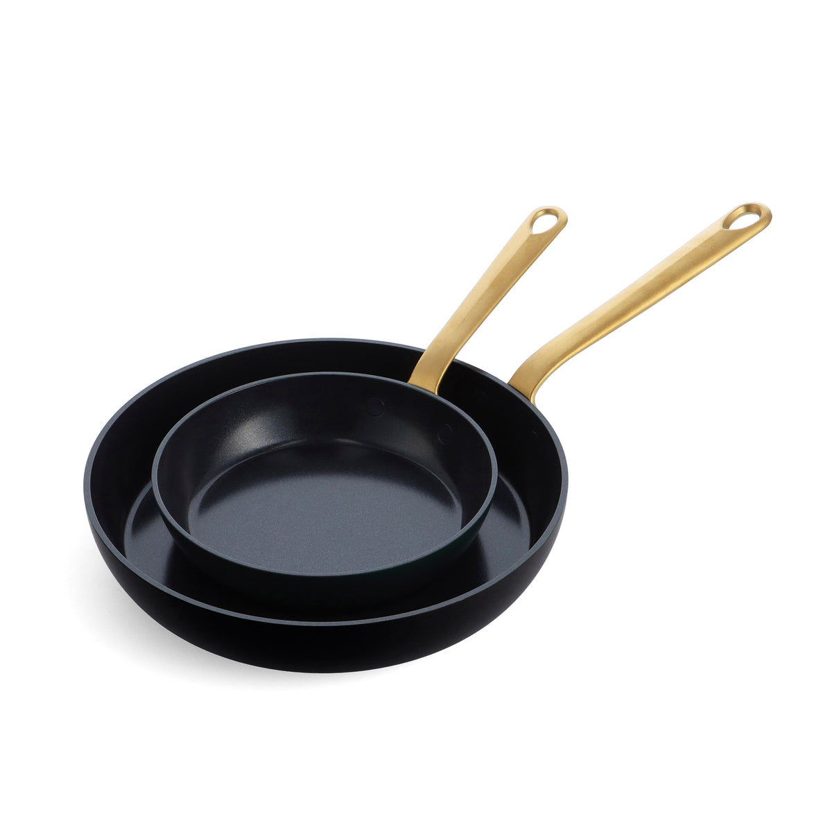 Craft Ceramic Nonstick 8" and 11" Frypan Set | Black