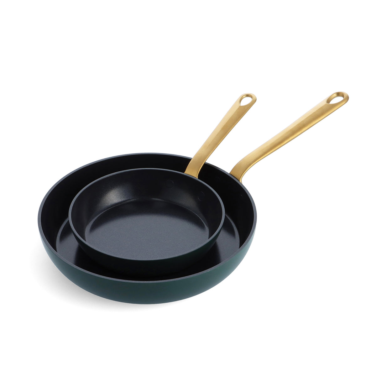 Craft Ceramic Nonstick 8" and 11" Frypan Set | Forest Green