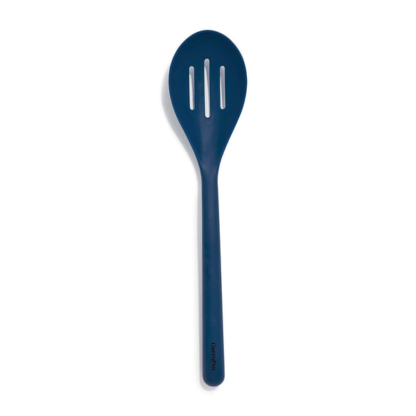 Platinum Silicone Slotted Spoon | Gray