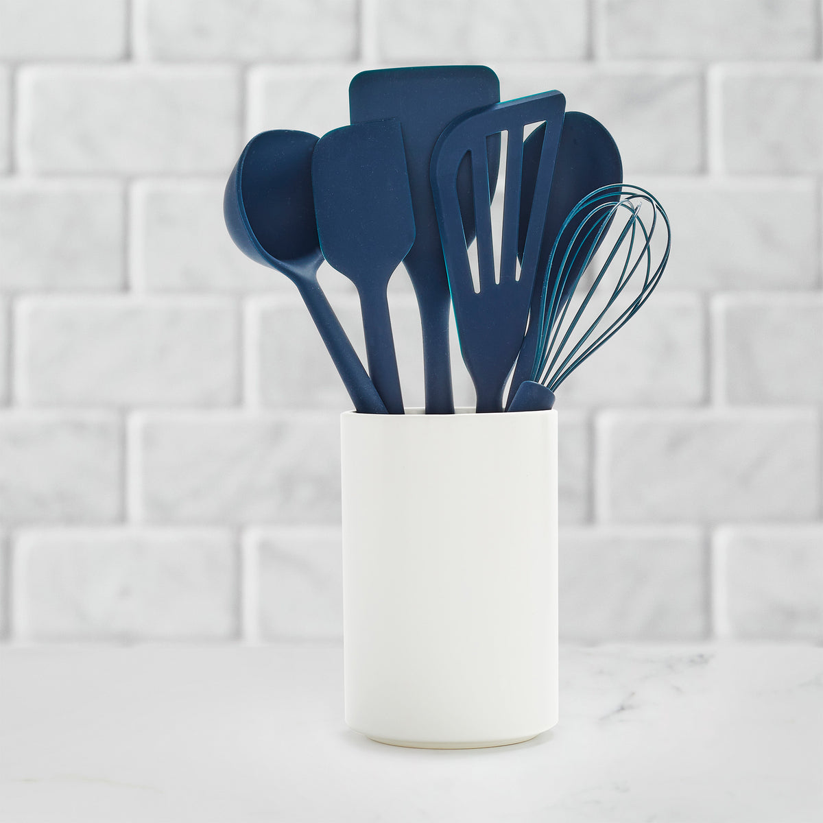 Silicone 7-piece utensil set