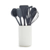 Platinum silicone 7-piece utensil