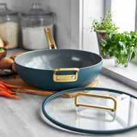 Stanley Tucci™ Ceramic Nonstick 6.5-Quart Essential Stanley Pan | Venetian Teal