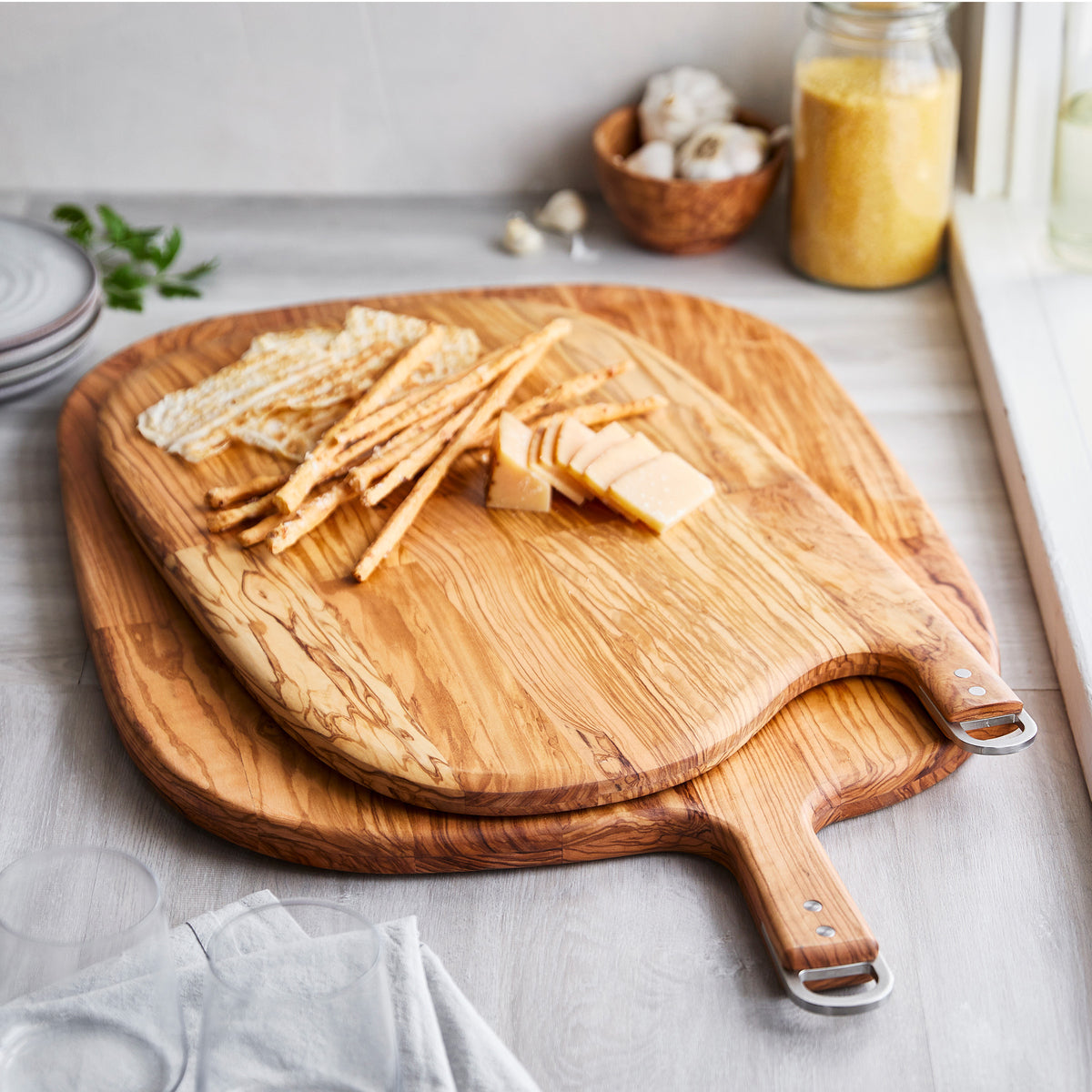 Stanley Tucci™ Olivewood Cutting Board, 22.75" x 14"