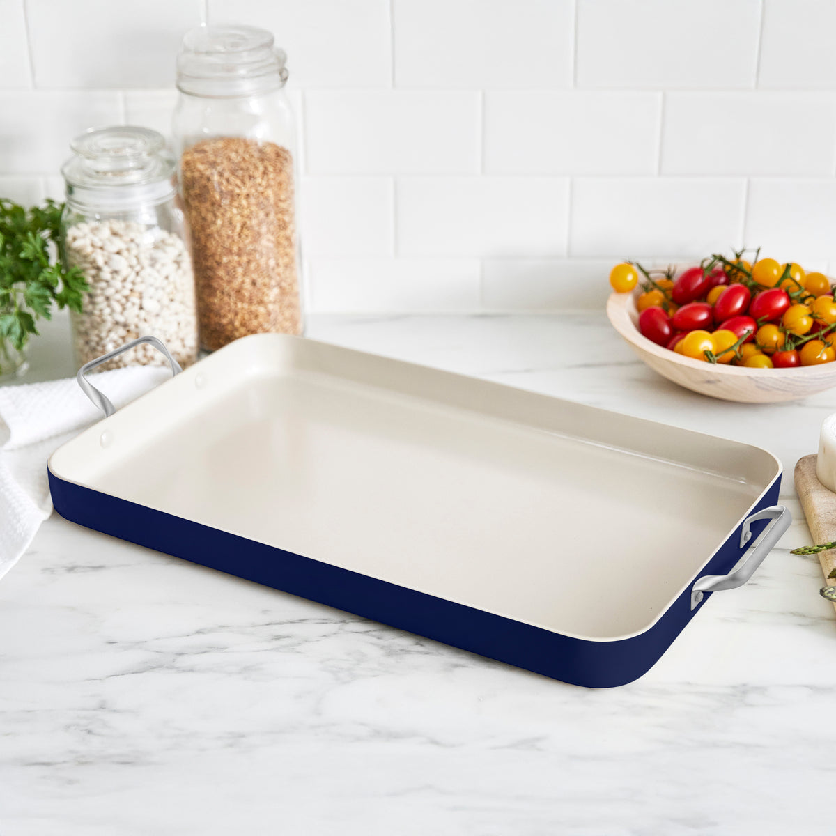 Rio Double Griddle | Navy