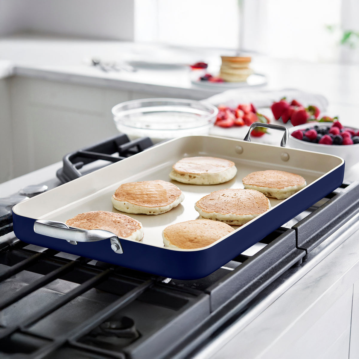 Rio Double Griddle | Navy