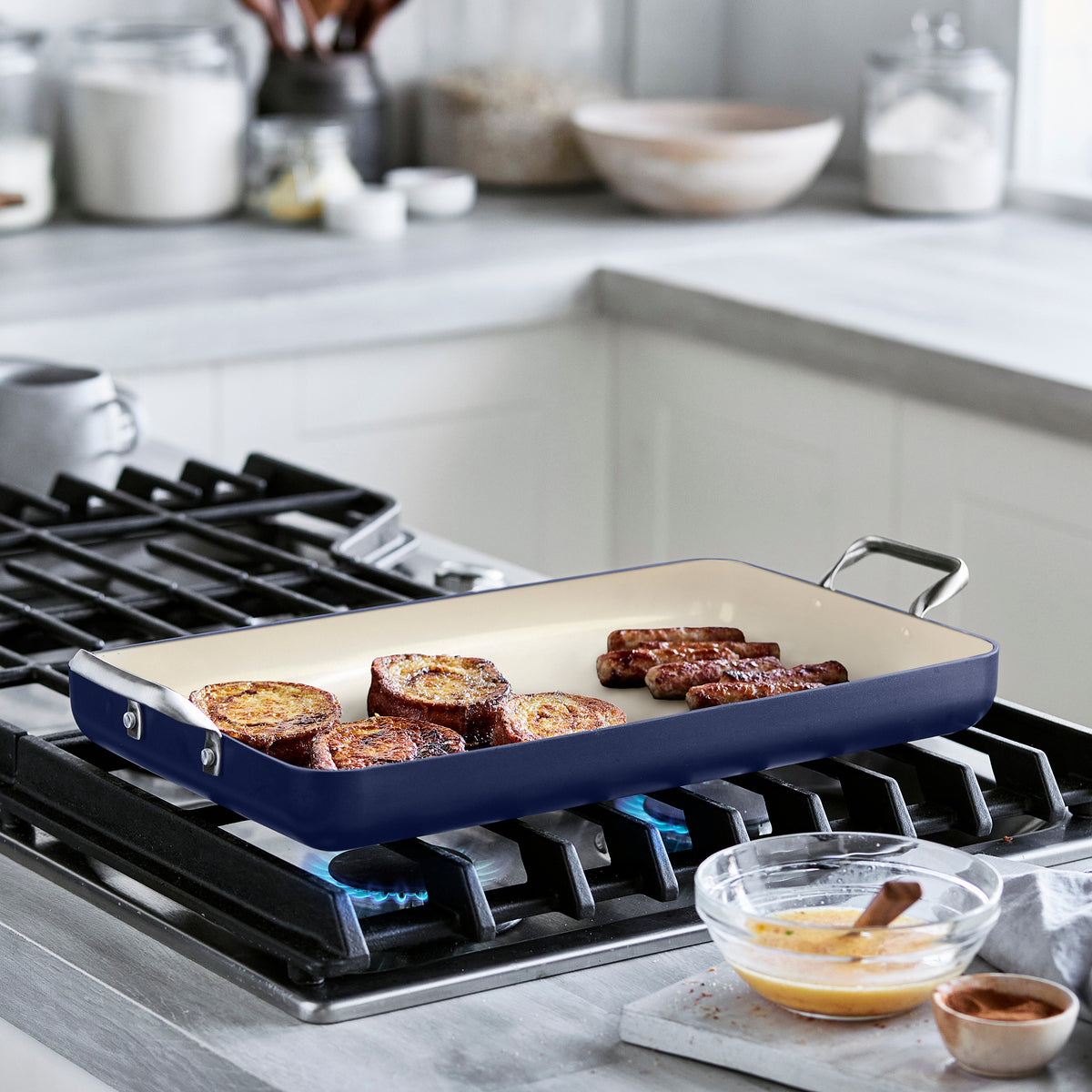 Rio Double Griddle | Navy